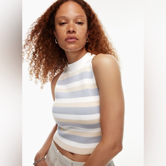 Babaton Sculpt Knit Halter Top - Picture 2 of 11